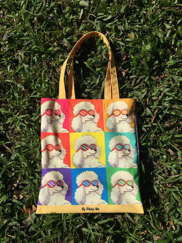 狗狗環保購物袋 [月亮時尚版] 第2張的照片