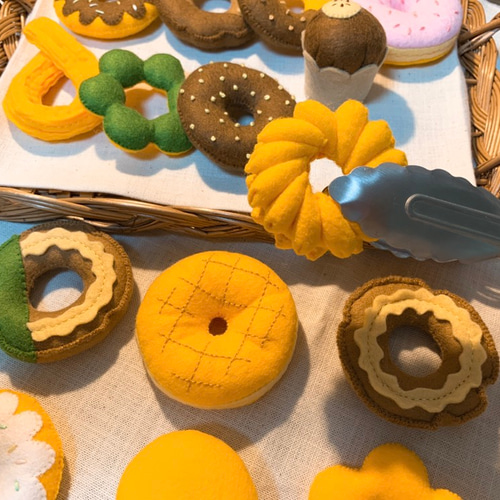 48  フェルトままごと　ドーナツセット　オーダーページ 48 フェルトままごと ドーナツセット オーダーページ 48 フェルト