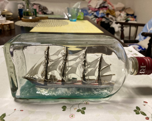 ボトルシップ 「日本丸」RED瓶 その他置物 くっか 通販 7470419