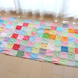 レトロ✨パッチワーク✨マルチカバー 1_4b9b9dddcd3450a5cf469e867d79