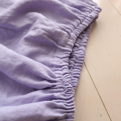 裾リバティ　ラプセニのリネンスカート　【 オーダーメイド ／受注生産品 】 3枚目の画像