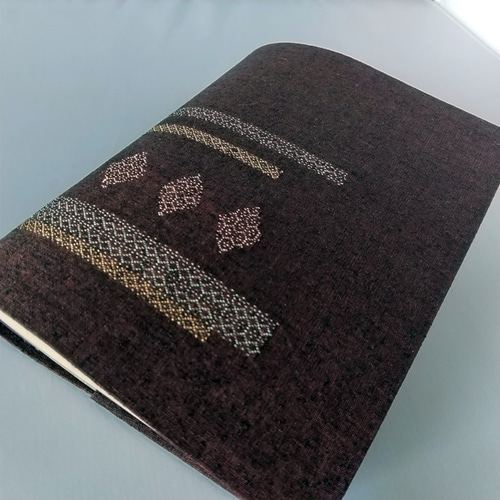 文庫本セパレート式ブックカバー（絹）hb072 ブックカバー こき