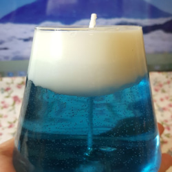 【Miss Hana手作香氛】大豆蠟燭 果凍蠟燭- 富士山蠟燭 第2張的照片