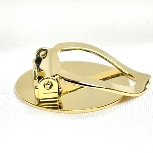 未使用　エルメス　スカーフクリップ　ゴールド 国内即発送】エルメス スカーフリング☆ゴールド (HERMES