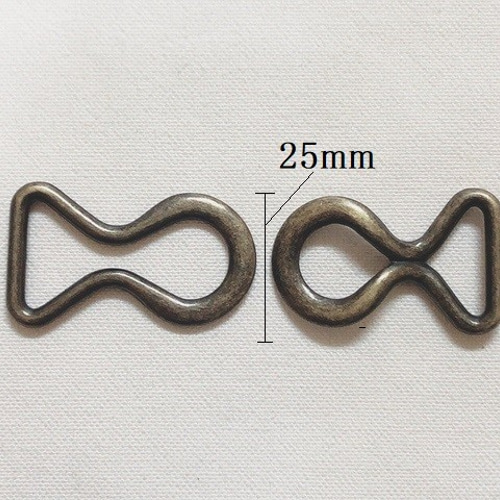 ダルマ 引掛けカン 真鍮古美 18mm 金具・チェーン 日本の部品屋