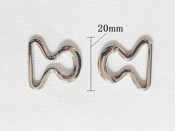 ダルマ 引掛カン 15mm シルバー 4枚目の画像