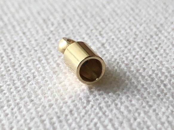 [10個] 紐留め 内径2.6mm カツラ 4枚目の画像