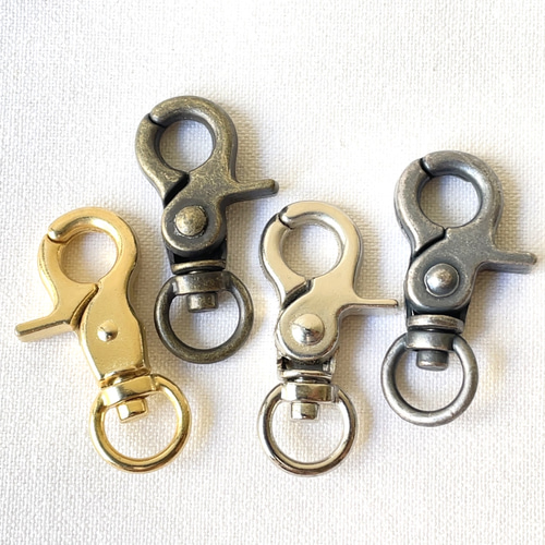 レバー式ナスカン [1カラー] 金具・チェーン 日本の部品屋 通販