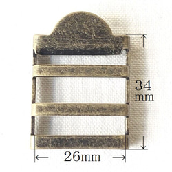GI送り 26mm アンティーク 4枚目の画像