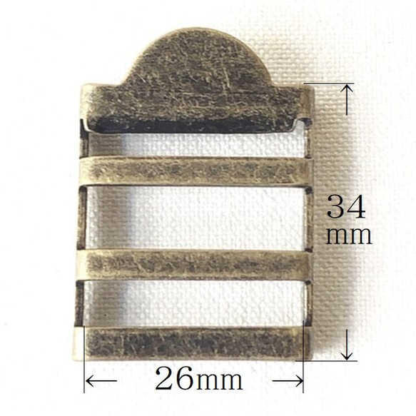 GI送り 26mm アンティーク 4枚目の画像