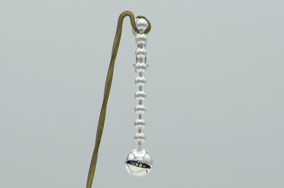 anti smile ball chain Earring1 2枚目の画像