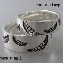 smile stamp ring_L 5枚目の画像