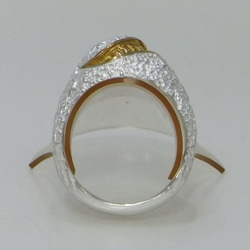 crescent moon smile ring_1 white Ver. 7枚目の画像