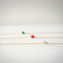 恋に効く！1粒のローズクォーツ～ブレスレット～ 4枚目の画像