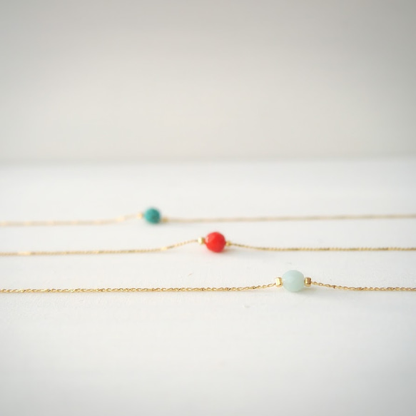 恋に効く！1粒のローズクォーツ～ブレスレット～ 4枚目の画像