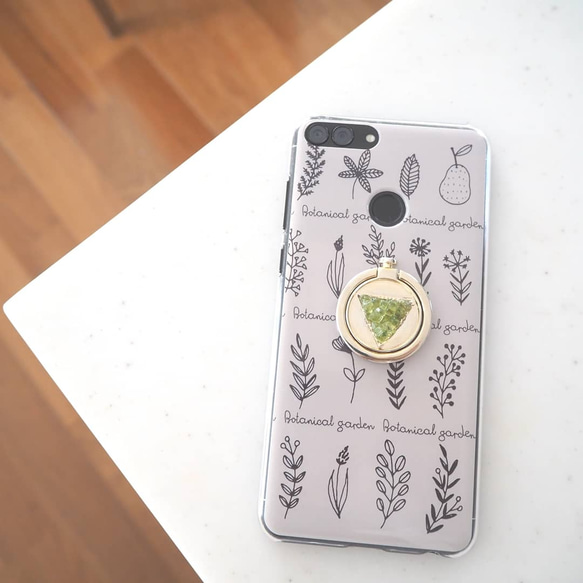 再販9◆人気♡誕生石のスマホリング 4枚目の画像