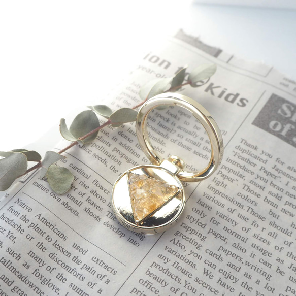 再販9◆人気♡誕生石のスマホリング 8枚目の画像