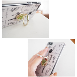 再販9◆人気♡誕生石のスマホリング 9枚目の画像