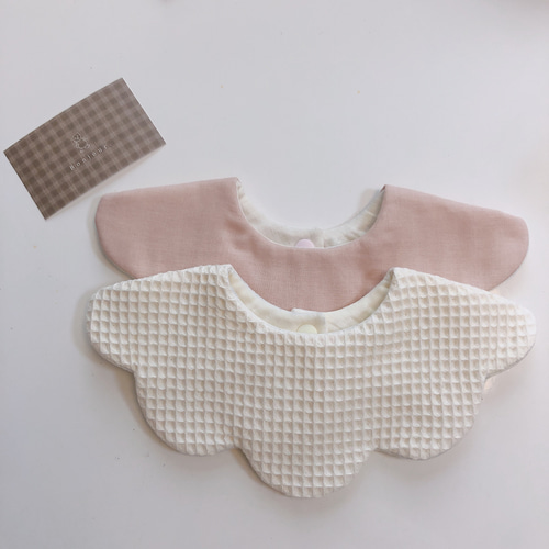 全24種から選べる!! ワッフル花びらスタイセット スタイ・よだれかけ