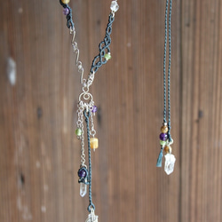 Suzuページ☆リクエスト3点 ワイヤーラッピング デザイン ネックレス 0_74d1db273ebbea66aa73dee57d57