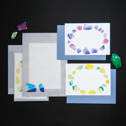 鉱物博物館のレターセット レターセット 2.5 architects 通販 9857898