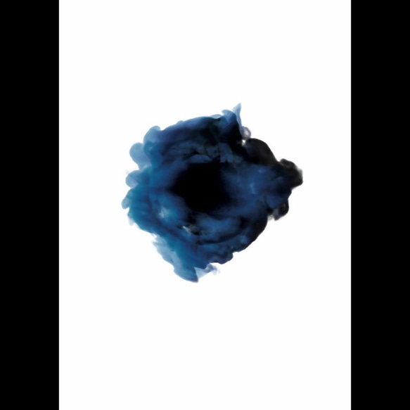 bule smoke / I011 / ポスター 2枚目の画像