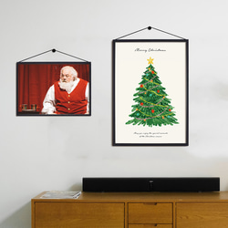 クリスマスツリー4 / I004 /クリスマスポスター イラスト ポスター屋