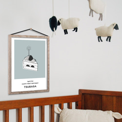 《全8色》誕生日記念 For you / S002 / 名入れバースデーポスター / 命名ポスター / プレゼント 3枚目の画像