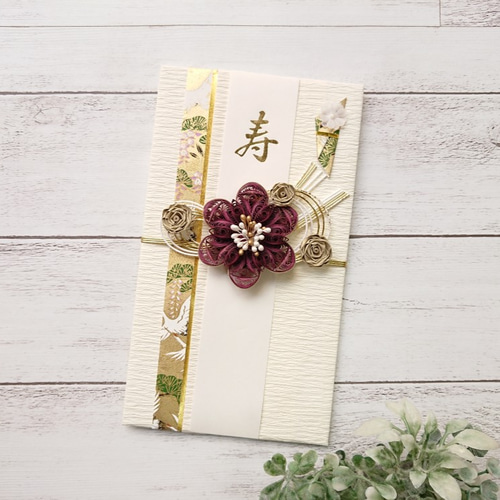 クイリング/ご祝儀袋/ウエディング/ペーパーフラワー クイリング/ご祝儀袋/ウエディング/ペーパーフラワー クイリング/ご