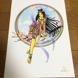 コノハナサクヤヒメ】特選上質紙高画質原画 イラスト ひみこローズ