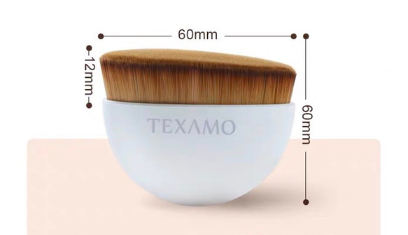 TEXAMO 雫型リキッドファンデーションブラシ 2枚目の画像