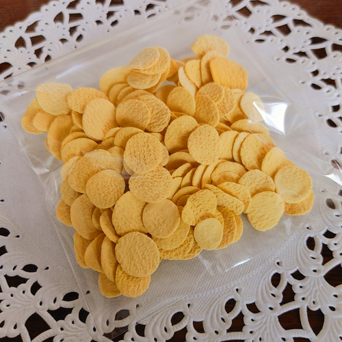 ☆実物大食品サンプル✩シリアル(コーンフレーク) 約5g分 その他素材  