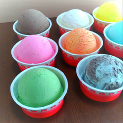 実物大アイスクリーム１２種類＋アイスカップ＋アイスディッシャーセット 4枚目の画像