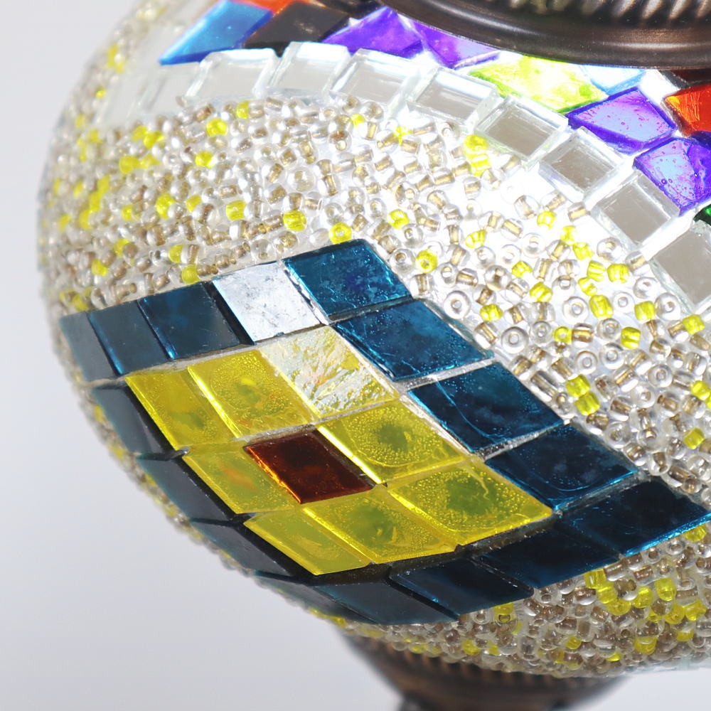 モザイクランプ デスクタイプ(大)「ナザール」(送料無料) モザイクランプ デスクタイプ(大)「ナザール」(送料無料)