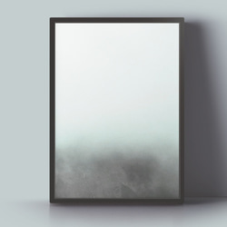 アートポスター/ Deep Fog　おしゃれインテリア・北欧、モノトーン好きの方に☆ 4枚目の画像