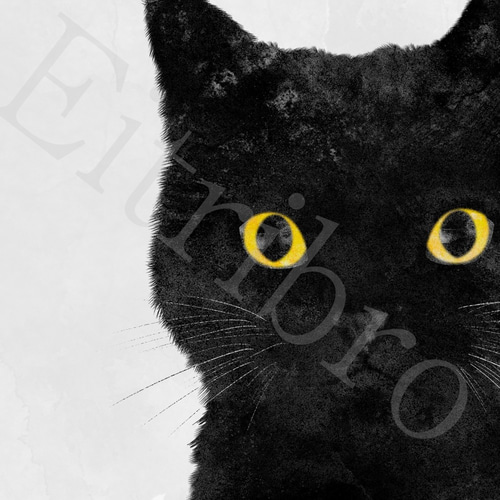 アートポスター/ Chat noir おしゃれインテリア・北欧