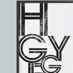 アートポスター/ HYGGE　おしゃれインテリア・北欧、モノトーン好きの方に☆ 5枚目の画像