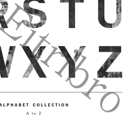 アートポスター / A to Z No.2　おしゃれインテリア・北欧、モノトーン好きの方に☆ 5枚目の画像