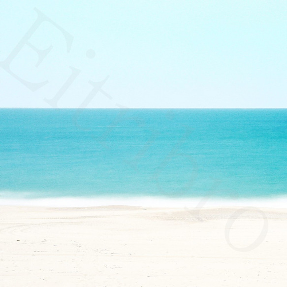 アートポスター/ Calm beach おしゃれインテリア・北欧、モノトーン好きの方に☆ 3枚目の画像