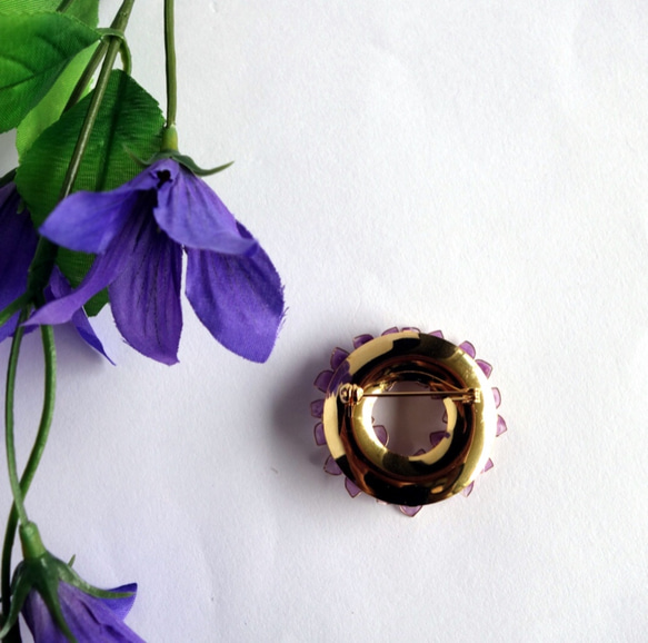 風鈴草花環胸針 非常適合送給 Koki 和 Kishou 的禮物 第12張的照片