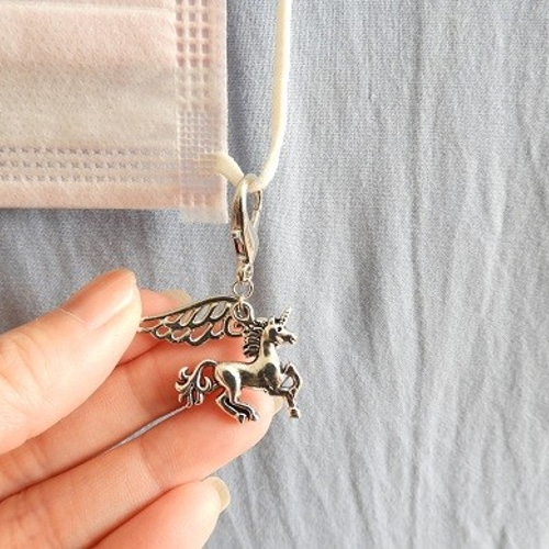 charity☆ men's & ladies' ユニコーンチャーム ～立体 (113