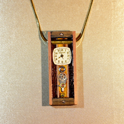 ネックレス　「小さな時の標本」　TSS2-P-2 4枚目の画像