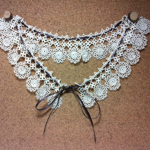 モフリンお座布団・タティングレースアクセサリーセット モフリンお座布団・タティングレースアクセサリーセット(ピンク系