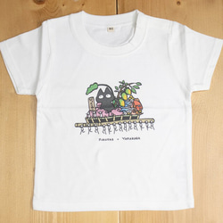 びっくりねこ。 YAMAKASA キッズTシャツ 福岡 山笠 80サイズ 90サイズ 100サイズ 1枚目の画像