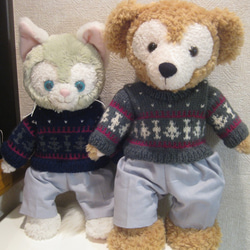 ☆ジェラトーニ♪編み込みセーター＆パンツ♪単品販売も可♪ 3枚目の画像