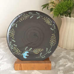 石黒美佐緒　ミモザ　オーバル皿 石黒美佐緒 ミモザ オーバル皿 石黒美佐緒 ミモザ オーバル皿