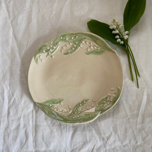 石黒美佐緒すずらん皿