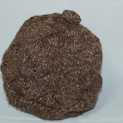 ルーズベレー帽　茶系　【br-001】 1枚目の画像