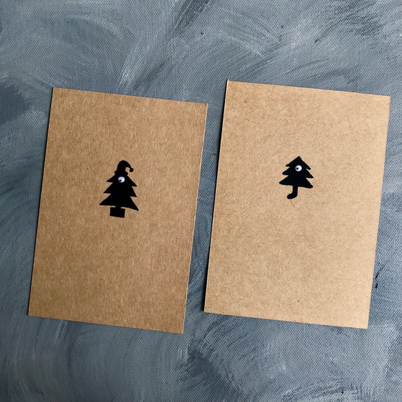 Christmas trees "one eyed christmas trees" | handmadecards 1枚目の画像