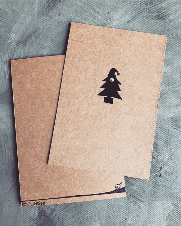 Christmas trees "one eyed christmas trees" | handmadecards 2枚目の画像